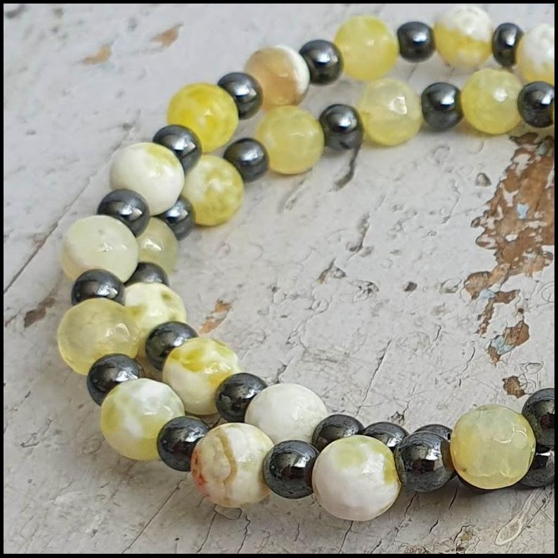 Mala braclet yellow