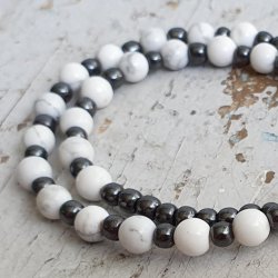 Mala braclet howlite