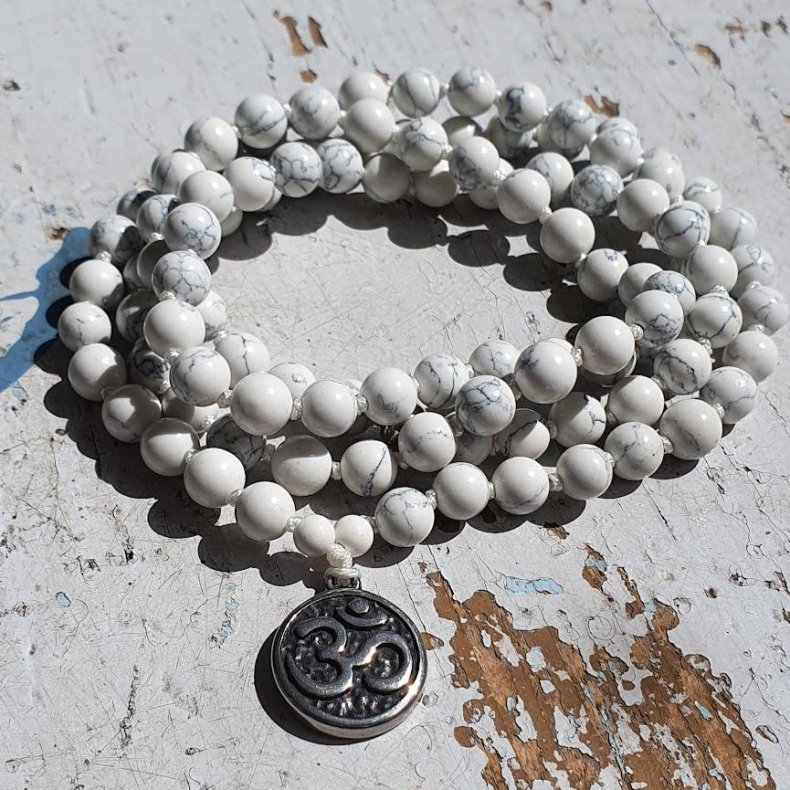 Howlite Unisex Ohm luksus boheme mala