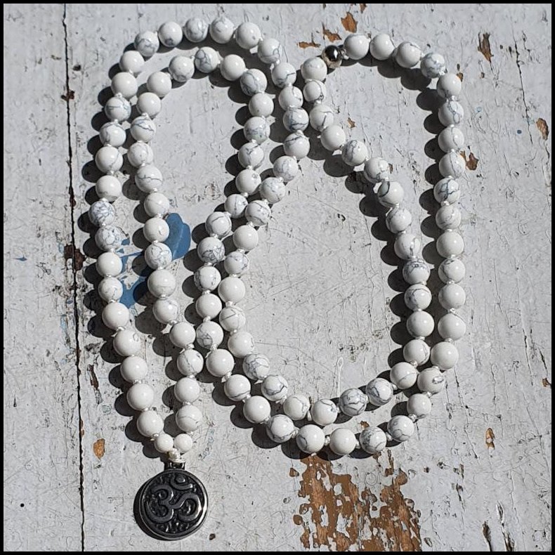 Howlite Unisex Ohm luksus boheme mala