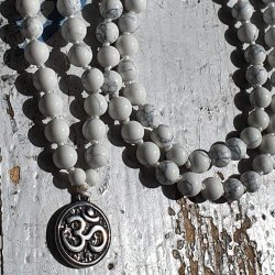Howlite Unisex Ohm luksus boheme mala