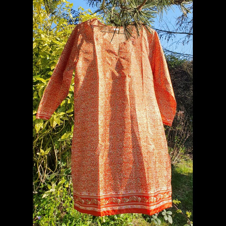Tunika Orangerd silke str. M